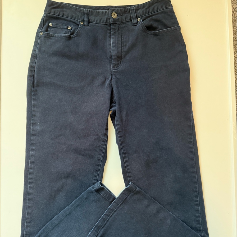 Talbots Navy Denim Pants